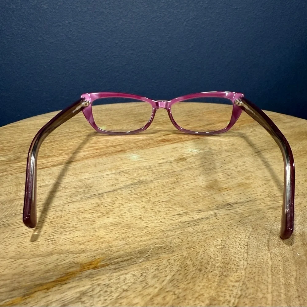See Eyewear Purple Cat-Eye Glasses with Case